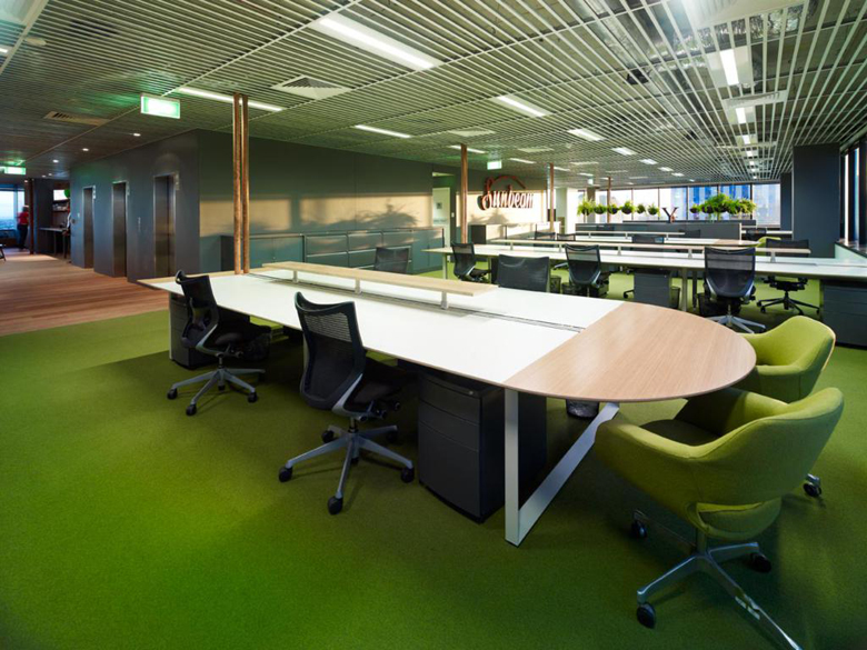 办公室装修效果图-办公室空间设计首选卓创装饰