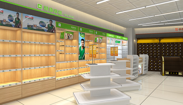 药店店面装修效果图设计方案有哪些种