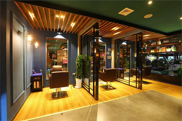 美发店装修风格装修效果图片
